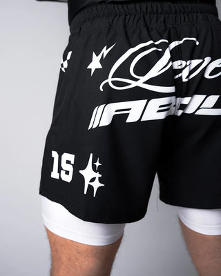 Engage "Pit Crew" 2-in-1 Fight Shorts