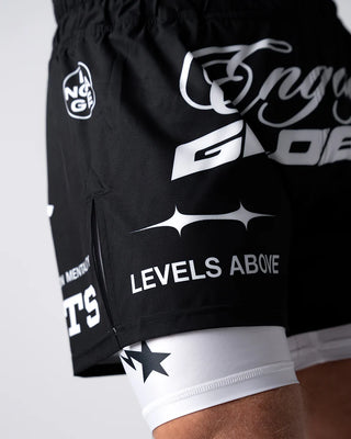 Engage "Pit Crew" 2-in-1 Fight Shorts