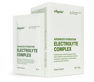 Vilgain Elektrolyt Complex -Grüner Pfirsich- 10x10g