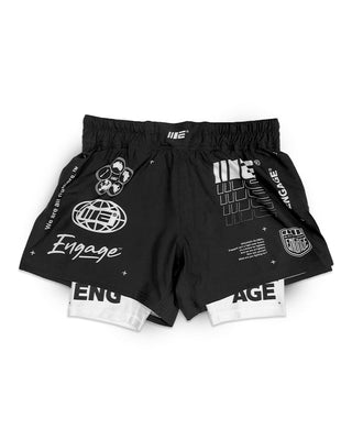 Engage Billboard 2 in 1 Fight Shorts