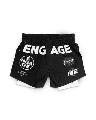 Engage Billboard 2 in 1 Fight Shorts