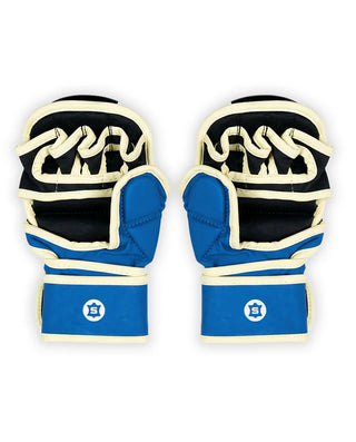 Engage E-Series MMA Grappling-Handschuhe (Blau/Weiß)