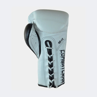 HMIT Lace Up Sparring Gloves - White