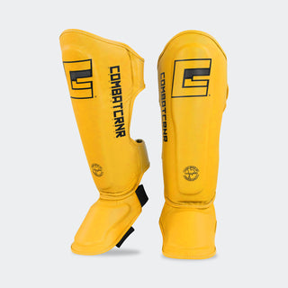 Combat CRNR HMIT Shin Guard - NEON
