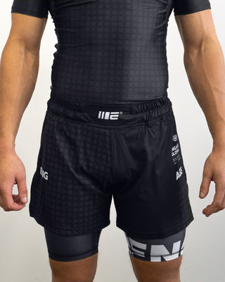 Engage Graphe Tech 2-in-1 Fight Shorts