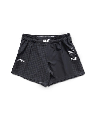 Engage Grid Tech Hybrid Shorts - Schwarz