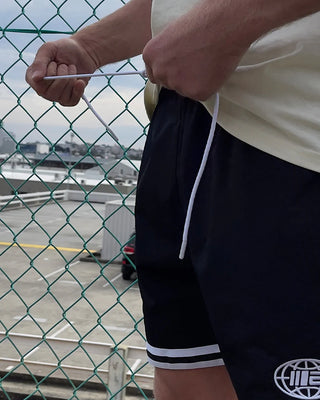 Engage Globe Shorts – Black