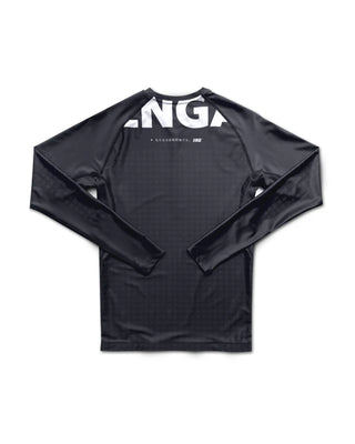 Engage Graph Tech Rash Guard Long Sleeve - Black