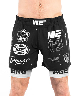 Engage Billboard 2 in 1 Fight Shorts