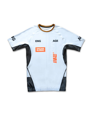Engage Tundra Kurzarm-Rashguard – Weiß