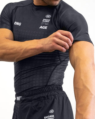 Engage Graph Tech Rashguard - Schwarz
