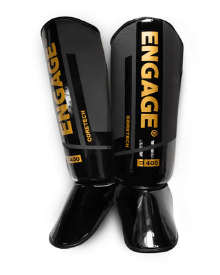 Engage E-series Shin Guards Black/Gold
