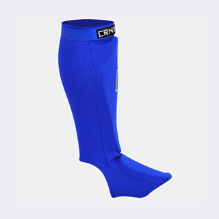 Combat CRNR Slip-On Shin Pad - Blau