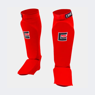 Combat CRNR Slip-On Shin Pad - Rot