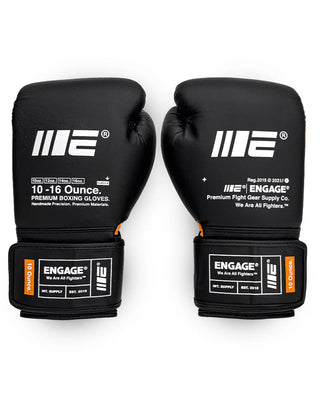 Engage W.I.P. Series Boxing Gloves – Black
